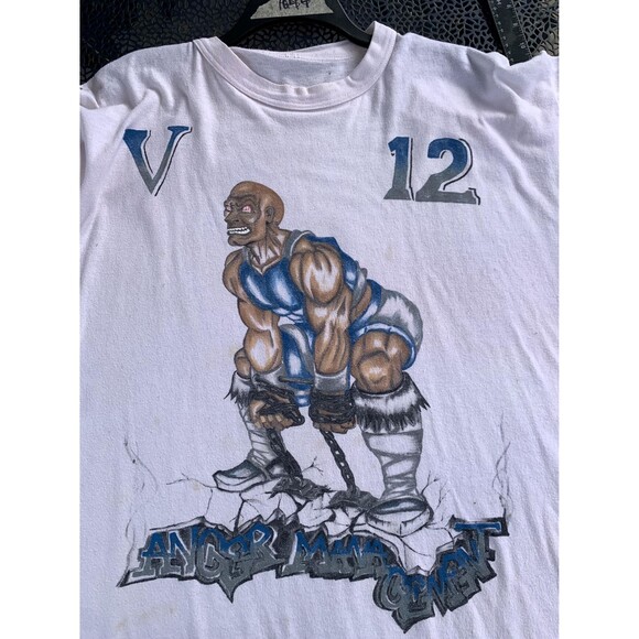 Rare 90s Vince Carter Anger Management tee 5XL according to the measurements - Picture 2 of 7